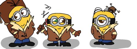 Minions Ready For Winter By Chickencakes On Deviantart