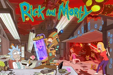 Rick and morty, tv, rick sanchez, morty smith, vector, robot. Rick and Morty HD Wallpaper | Background Image | 2592x1728 ...