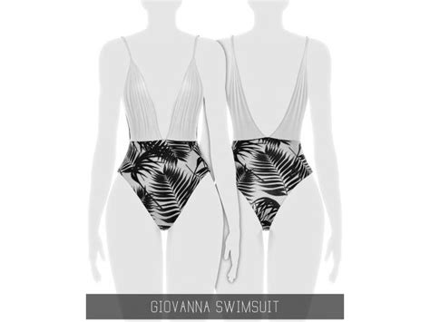 Downloads157332giovanna Swimsuit Sims4 Sims