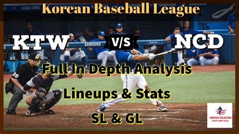 Ktw Vs Ncd Dream11 Team Ktw Vs Ncd Korean Baseball League Match