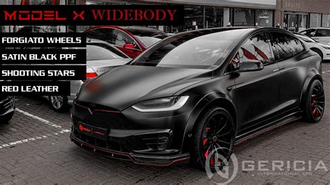 Custom Widebody Tesla Model X Gericia International Customized