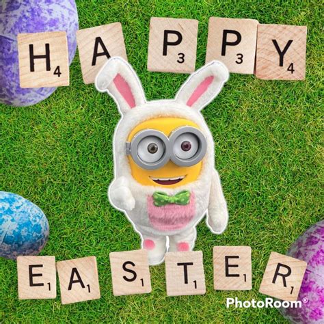 Happy Easter Wishes With Minion Bunny Pictures Photos And Images For