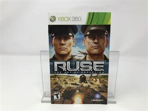 Ruse Ruse The Art Of Deception Microsoft Xbox 360 Instruction