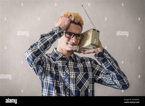 Listening To Radio Hi Res Stock Photography And Images Alamy