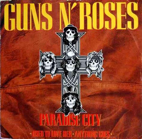 Guns N Roses Paradise City 1989 Vinyl Discogs