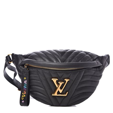 Louis Vuitton Monogram New Wave Bumbag Black 525927