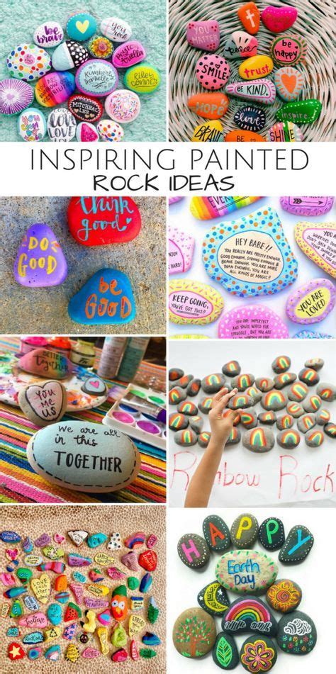 10 Inspiring Painted Rocks For Spreading Kindness Rock Crafts