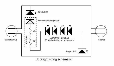 Led Christmas Lights Wiring Diagram - Cadician's Blog