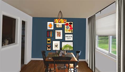 Weafer Design Living Roomdining Room Paint Colors