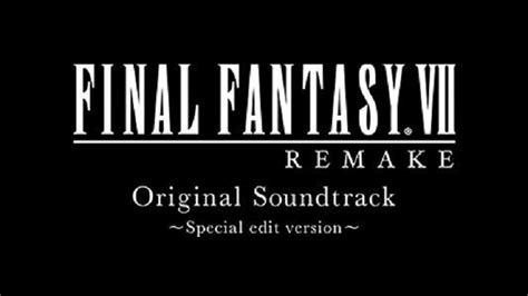Image Final Fantasy Vii Remake Original Soundtrack Special Edition