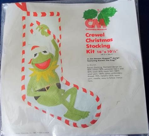 Muppet Crewel Christmas Ornament Kits Muppet Wiki Fandom