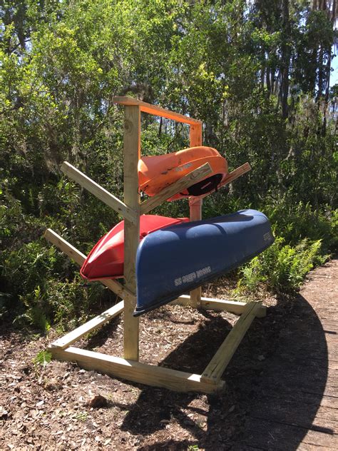 Canoe Storage Rack Diy Image To U