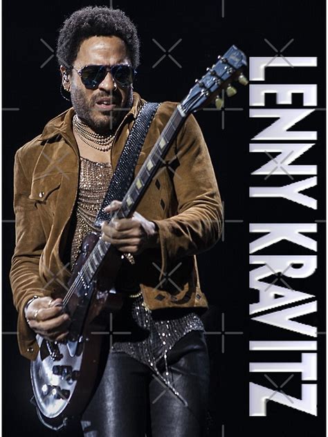 Lenny Kravitz Music Band Singer Tour Poster By Mikejande Redbubble