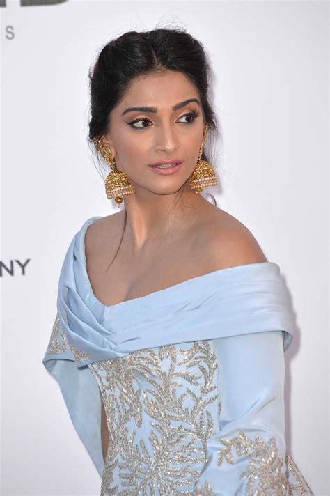 Sonam Kapoor At Amfars 23rd Cinema Against Aids Gala In Cannes Celeb