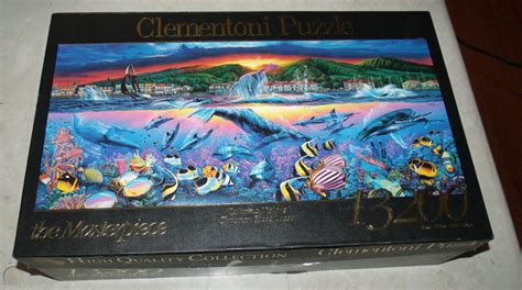 Clementoni Lahaina Vision 13200 Piece Jigsaw Puzzle Sea Life Christian
