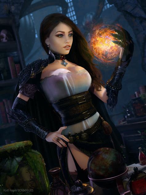 Sorceress By Kirill Repin ח פ י