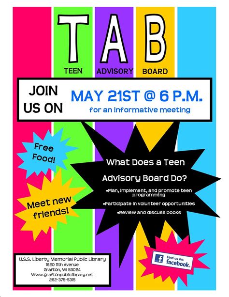 Get Ready For The Teen Advisory Board Tab Artofit