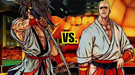 Haohmaru Of Samurai Showdown Vs Geese Howard Of Snks Fatal Fury In
