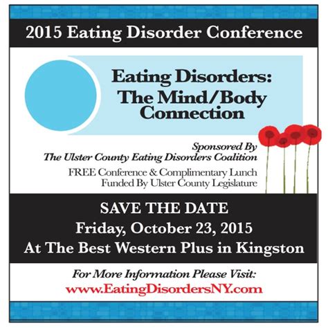 Save The Date Eating Disorder Conference Mental Health Association