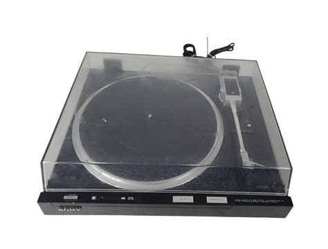 Sony Ps X Direct Drive Stereo Biotracer Turntable Ubuy India