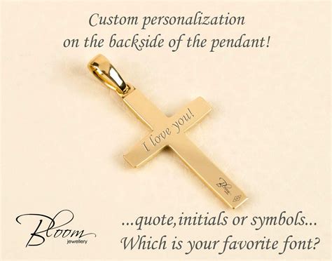Personalized Gold Cross For Men 14k Solid Gold Cross Pendant Etsy India