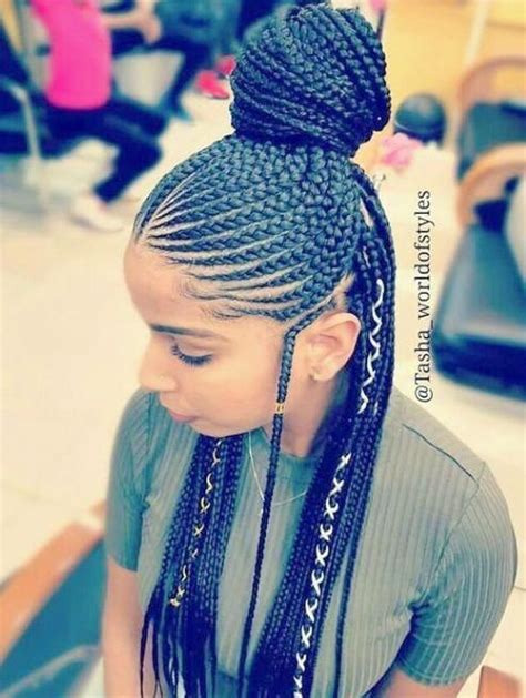 Goddess braids are the most creative hairstyle out there. quick and easy braided hairstyles with weave # ...