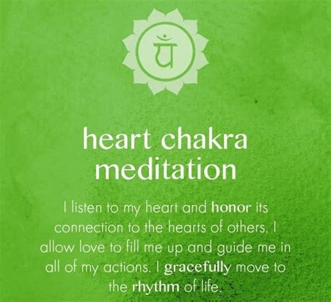Heart Chakra Meditation Script