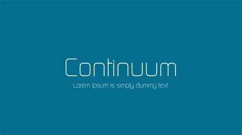 Continuum Font Download Free For Desktop And Webfont