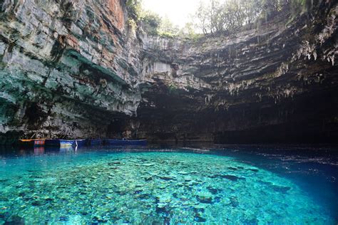 Melissani Cave — Two Will Wander