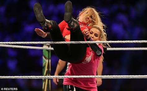 WWE Star Natalya Hit With A BOTTLE During Saudi S First Female