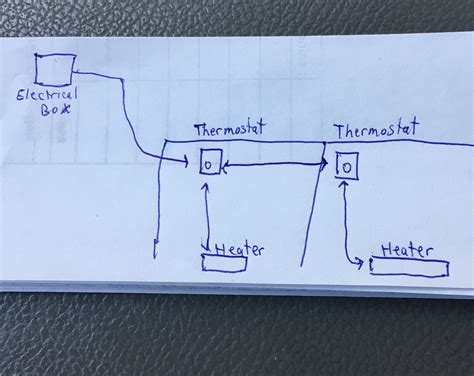 Electrical Need Wiring Instructions For 2 Pole Thermostat 2 Heaters