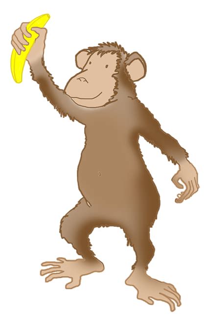 Funny Monkey Drawings Monkey Clip Art