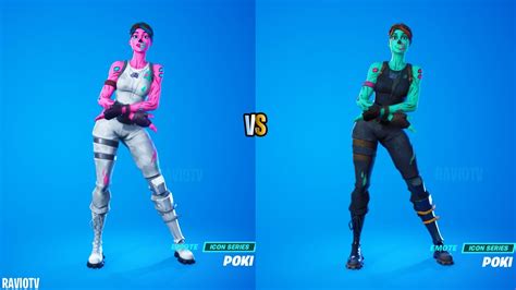 Pink Ghoul Trooper Skin Vs Green Ghoul Trooper Skin Fortnite