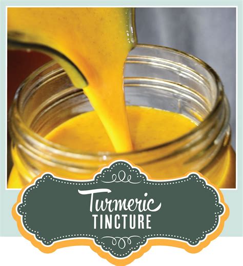 Homemade Turmeric Tincture Process Tinctures Recipes Tinctures Turmeric