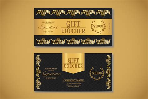 Exclusive Gift Voucher Template By knickknacks.co | TheHungryJPEG.com