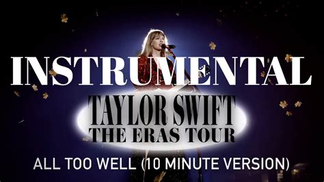 All Too Well Eras Tour Instrumental W Backing Vocals Chords Chordify