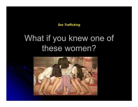 Human And Sex Trafficking Ppt