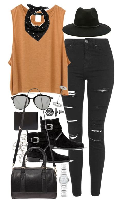 Outfit For A Concert In Autumn By Ferned Liked On Polyvore Featuring