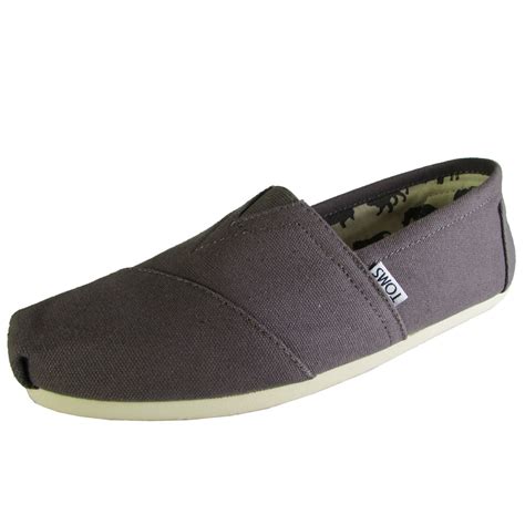 Toms Toms Mens Classic Canvas Slip On Casual Loafer Shoe
