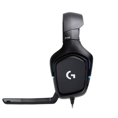 Logitech G432 Surround Sound Wired Gaming Headset Computer Lounge