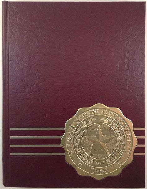 Texas Aandms 1984 Aggieland Yearbook Texas Aandm Longhorn Yearbook