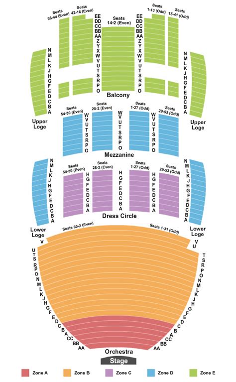 Book Of Mormon Tickets San Diego Civic Theatre Seating Chart End
