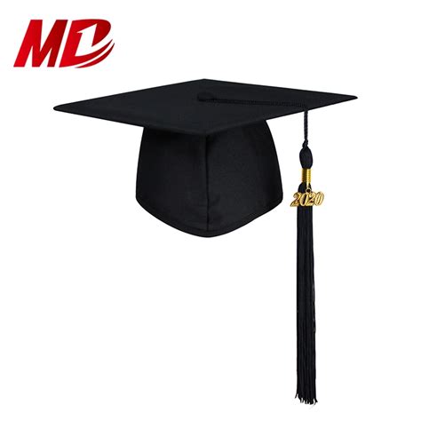 Adult Matte Graduation Cap With Tassel Wholesale Classic Black China