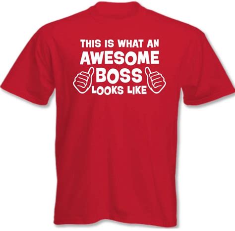 This Is What An Awesome Boss Looks Like Mens By Glitterblast