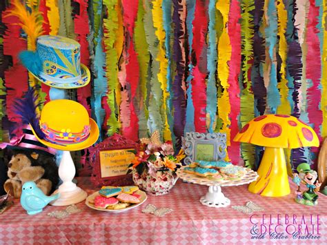 Alice is a classic story that reaches all age groups. Chloe's Celebrations ~ Alice in Wonderland Baby Shower ...