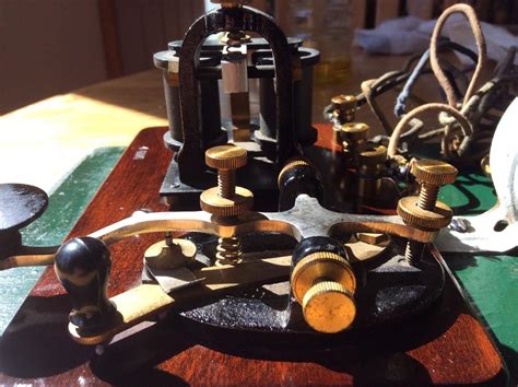 Antiquetelegraph Soundermorse Code Key By Signal Electric Menominee