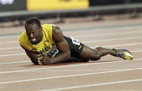 Usain Bolt Ends Stellar Career With Injury Mo Farah Loses Too The