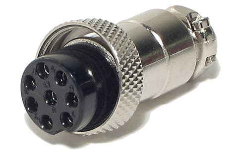 Mic Connector 8 Pin Female Partco