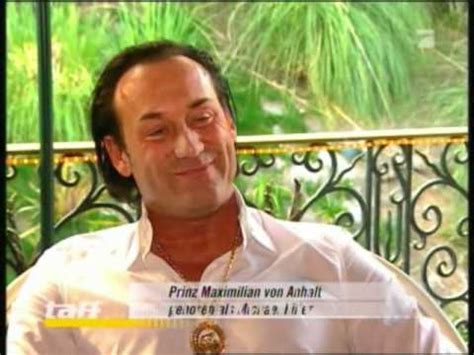 Marcus prinz von anhalt (born marcus frank adolf eberhardt; Wer sind eigentlich die Prinzen von Anhalt? - YouTube