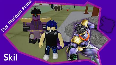 Roblox Project Jojo Star Platinum Prime Showcase Joseph Hamon Update